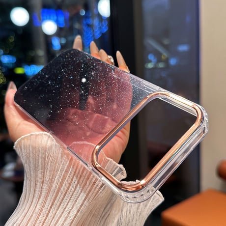 キラキラ iPhone17/Airケース 星の空 きれい iPhone17ProMax/17Proカバー 大人可愛い 輝く美しい [M5688]