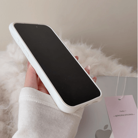 ピンクハートグリップ iPhone17/17Proケース MagSafe対応 iPhone16Pro/15/14ケース 耐衝撃 シンプル 高級感 [M6088]