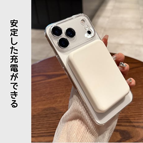 MagSafe対応 iPhone17ProMax/16proケース クリア 高透明度 レンズフイルム付シンプル 高品質 ハードケース[M3481]