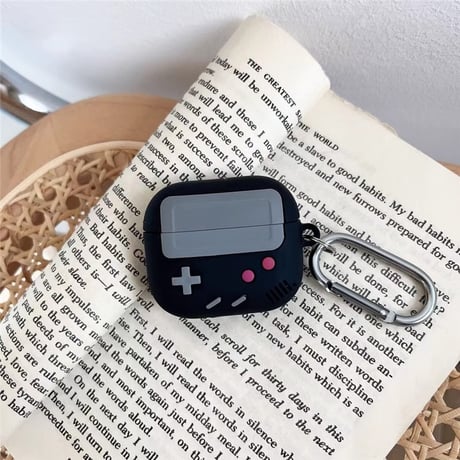 ゲーム機 Airpods４/３ケース  丈夫 AirpodsPro2/Pro1カバー 可愛い  カラビナ付 プレゼントにおすすめ 取り外しが簡単[M4803]