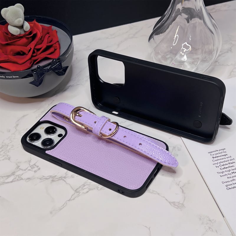 ダーリッチ　iPhoneケース　15pro カラー:SAX ダーリッチ iPhone 16Pro ケース SAX - メルカリ
