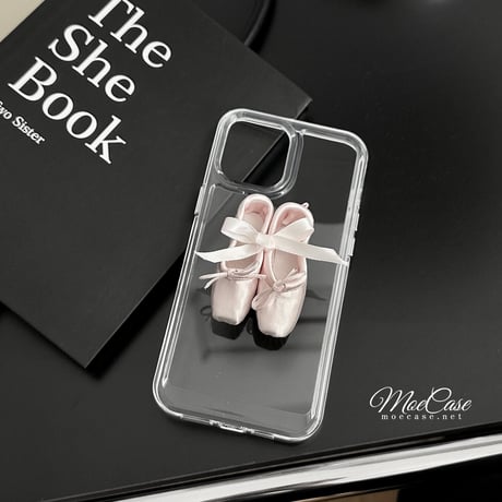 バレエシューズ・トウシューズ スマホグリップスタンド オシャレ かわいい舞踊靴 粘着タイプ 高品質 ギフトにおすすめ[M2799]