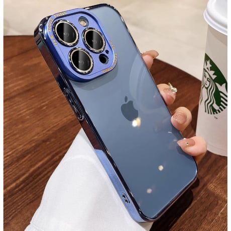 カメラレンズ保護 iPhone15Pro/16ProMaxケース 高級感耐衝撃 iPhone14pro/13Proクリアケース 耐久性 丈夫 高透明[M3580]