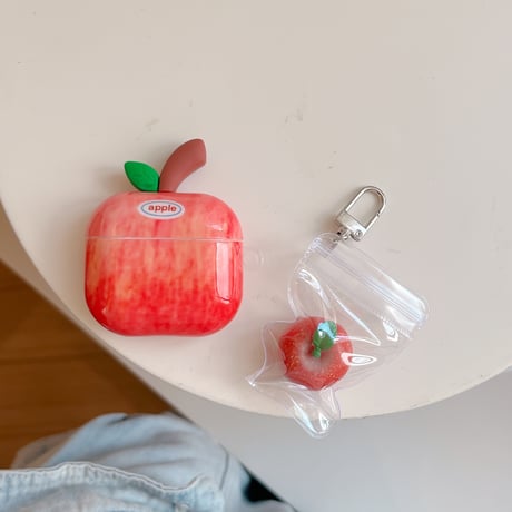 アップル Airpods4ケース キーチェーン付 AirpodsPro2ケース airpods3/2カバー かわいいギフトにおすすめ [M5501]