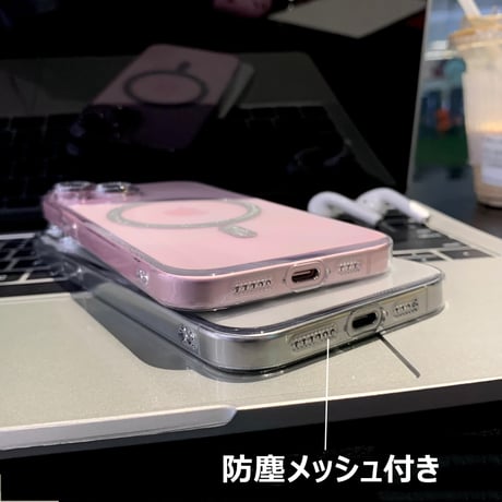 高透明 iPhone15pro/15plusケース マグセーフ対応 黄ばまないクリアアイフォン14/13proカバー 黄ばまない[4349]