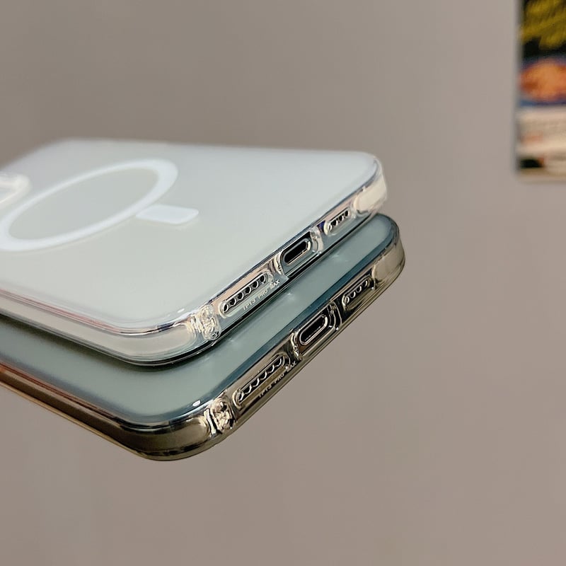 iPhone14 Pro ケース MagSafe対応 シンプルデザイン iPhone14 Pro Max/13/12ケース MagSafe対応 無地 磁石 シンプル