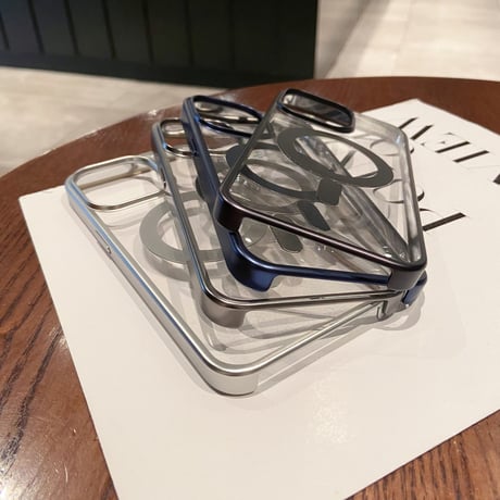 MagSafe対応iPhone15pro/15promaxケース ナチュラル/ブラック/ブルー/ホワイトチタニウム iPhone15/15plusケース  高品質 丈夫[M3598]