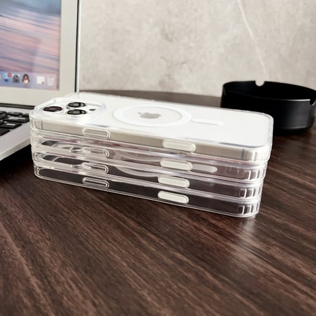 カメラコントロールカバー付 iPhone16Proケース iPhone16 iPhone16ProMax iPhone16Plus MagSafe対応 黄ばまない 高透明 耐衝撃 丈夫[M4897]