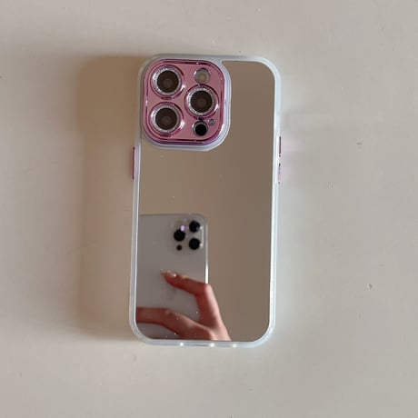 鏡 iPhone15/15proカバー キラキラレンズフイルム付 iPhone14promax/13pro/12ケース シンプル 頑丈[M4225]