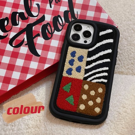 刺繡 切り替え iphone14pro/14promaxケース  ゼブラ模様 iphone13/12/11カバー  高級感 頑丈 ファッション[M2499]