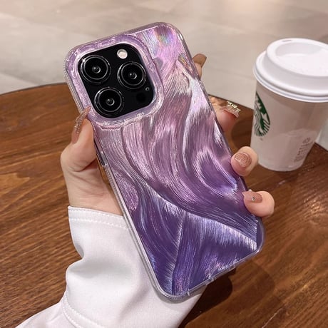キラキラ iPhone15/15proケース オシャレ iphone14/13/12proカバー きれい シック 女子力アップ[M3886]
