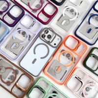 カメラスタンド付 iPhone17ProMax/17ケース レンズフィルムプレゼント iPhone17Pro/Airケース MagSafe対応 高級感たっぷり [M5710]