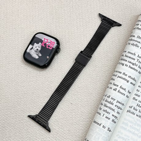高級感 Applewatch Series10バンド 金属 Ultra2/1/SE(第2/1世代)/Series9/8/7/6/5/4/3/2/1アップルウォッチバンド エレガント[M4873]