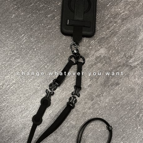 ショルダーストラップ iPhone16pro/16promaxケース ベルト付 スタンド機能 iPhone15/14/13カバー 多機能 Magsafe対応 レザー[M5432]