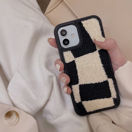 秋冬向け iphone13pro/13ケース  シンプル風 iphone11/12proカバー  幾何学模様 M988