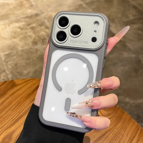 強力マグネット iPhone17pro/17promaxケース カメラ部分カバー iPhone16/15シリーズカバー 耐衝撃 丈夫[M5871]