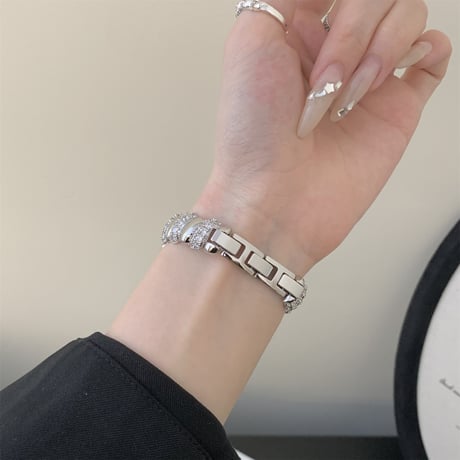 高級感 AppleWatchバンド 高品質 ダイヤデコ アップルウォッチ10/9 ベルト Ultra3/2/1 Series 10/9/8 SE3/2/1 お洒落 人気アイテム[M5499]