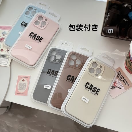 高品質シリコン iPhone15/15proケース 保護力強い iPhone14/13/12proカバー 耐久性あり シンプルコーデ 高級感[M3894]