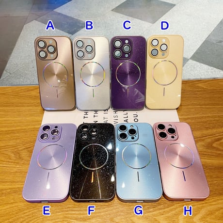 キラキラ iPhone16Pro/16plusケース 耐衝撃 Magsafe対応 iPhone15promax/14/13proカバー 高級感 全面保護 贅沢 存在感抜群[M5411]