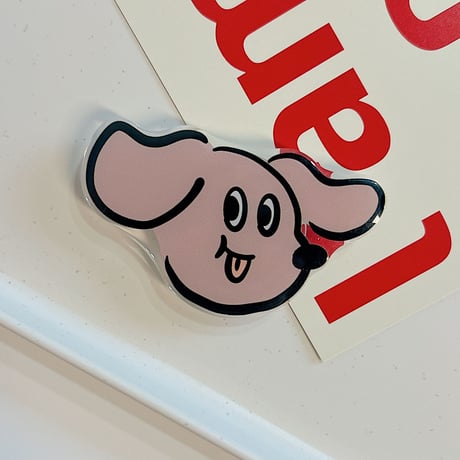 可愛い動物 スマホグリップ 全機種対応 折り畳み式グリップトーク 卓上スタンド機能付き 粘着タイプ[M2918]