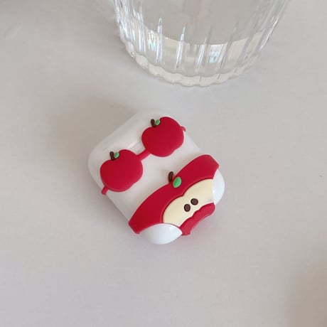 可愛すぎ Airpods Pro3ケース ストロベリー/リンゴ ビキニ Airpods4/Pro2ケース  シリコン製  ギフトにおすすめ [M5733]
