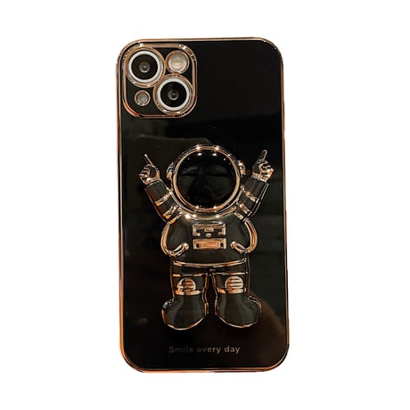 宇宙飛行士 iphone14/13promaxケース  スタンド機能 iphone12/11promaxカバー  高品質  可愛い[M2056]
