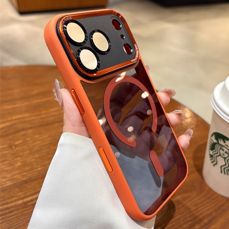 カメラコントロールボタンカバー付 iPhone17Pro/17ProMaxケース MagSafe対応 耐衝撃 iPhone17/Airケース 高級感 黄ばまない 頑丈[M5687]