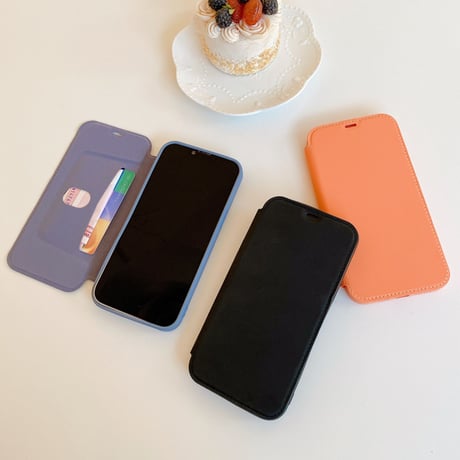 手帳型 iphone14/13promaxケース カード収納 iphone12/11proカバー  シンプル風 肌に優しい 手さわりいい[M2098]