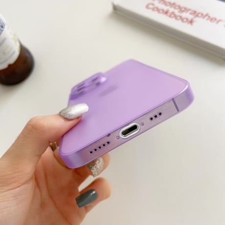 薄型 iPhone14plus/14proケース 指紋防止 アイフォン13mini/12/11proカバー 黄ばまない 軽い ハードケース[M2233]