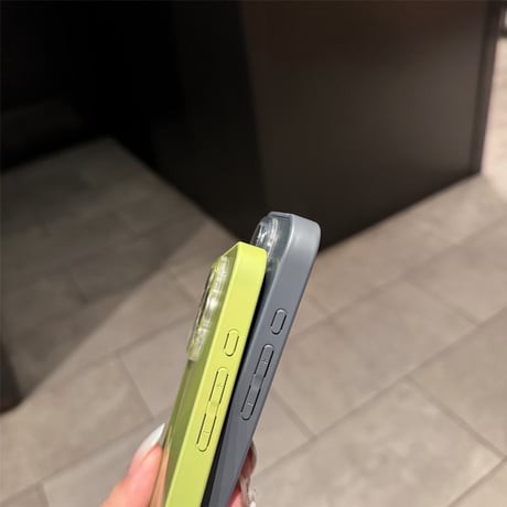オーロラ光る iPhone16Pro/16ケース 頑丈 高級感 iPhone15Pro/14promax/13カバー レンズ保護 耐久性あり [M5399]