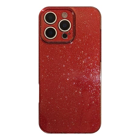 ワインレッド iPhone16pro/16ケース キラキラ ラメ入り アイフォン15pro/14/13promaxケース かわいい 女子力アップ [M5078]