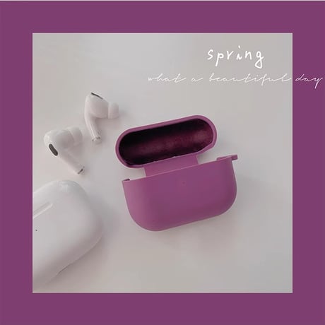Airpods 4ケース シリコン AirpodsPro2/3ケース  可愛いエアーポッズカバー カラビナ付  指紋防止 手触りいい [M4683]