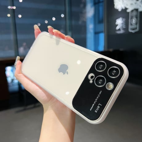 レンズカバー付 iPhone14/15ケース シンプル iPhone13Pro/12/11カバー お揃い 使いやすい 全面保護 トレンド[M3230]