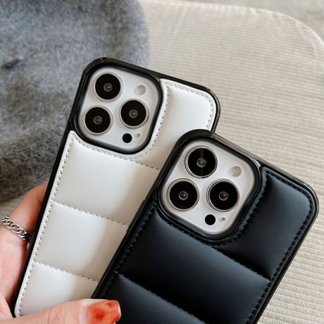 ダウンジャケット iphone16/15promaxケース  レザー シンプル iphone14pro/13/12/11promaxカバー  高品質 冬人気品 お揃い 男女兼用 M1333