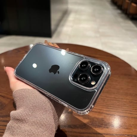 黄ばまない iPhone14/15proケース 高透明クリア iPhone13/12/11proカバー 軽い 使いやすい 定番 ハードケース [M3238]