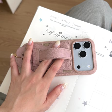 カード収納 iPhone17Pro/17ケース フリンジベルト アイフォン16Pro/15proMax/14/13miniカバー レザー 多機能 [M6500]