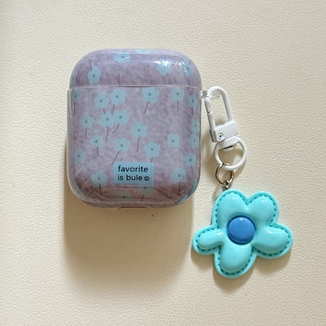 韓国っぽ AirpodsPro3ケース 花柄 Airpods4/3カバー pro2/pro1 可愛い リング/キーホルダー付 オシャレ 可愛い[M5983]