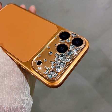 豪華ダイヤカメラカバー  iPhone17Pro iPhone17ProMax 贅沢 保護フィルム キラキラ おしゃれ きれい 人気[M6112]