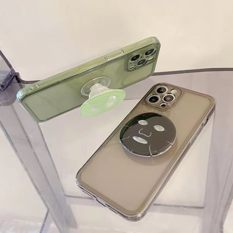 シートマスクグリップ アイフォン13/13proケース   オシャレ3色 お揃い iphone12pro /11ケース   頑丈 スマホスタンド 多機能M1144