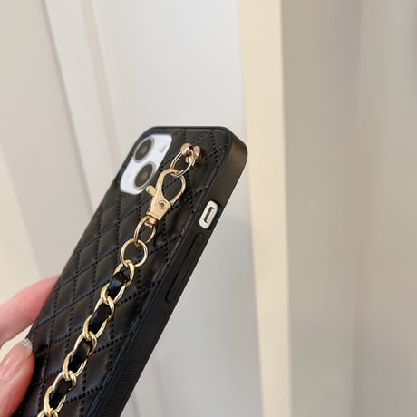 チェーン付き iphone13mini/12promaxケース  レザー製 アイフォンXS/11proカバー  高品質 ガールズに人気 ファッション M1344