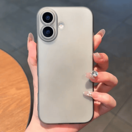 指紋防止 iPhone17Pro/17ケース マット仕上げ  iPhone17ProMax/Air/16Proケース 半透明 軽量 カメラカバー [M5981]