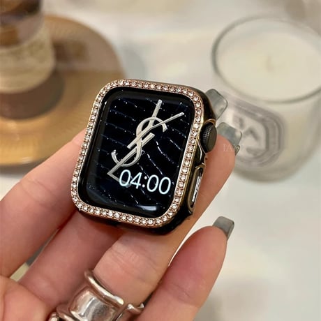 アップルウォッチ ケース ダイヤデコ AppleWatch保護カバー Ultra2/1/SE(第2/1世代)/Series9/8/7/6/5/4/3/2/1 おしゃれ[M4642]