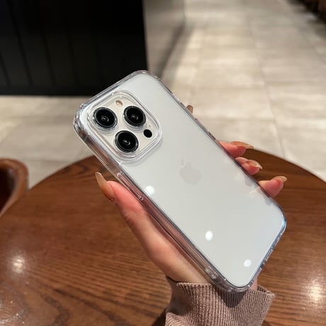 黄ばまない iPhone14/15proケース 高透明クリア iPhone13/12/11proカバー 軽い 使いやすい 定番 ハードケース [M3238]