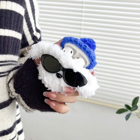 可愛い犬ちゃん AirpodsPro2ケース キュート airpods3/2/1ケース ソフトケース クール ギフトにおすすめ[M2925]