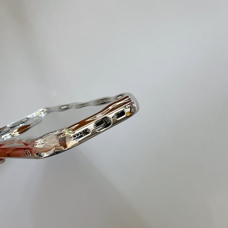 シンプル鏡付 iPhone15pro/15promaxケース 花デザインカメラ ソフトアイフォン14プロ/13promax/12カバー 使いやすい [M4308]