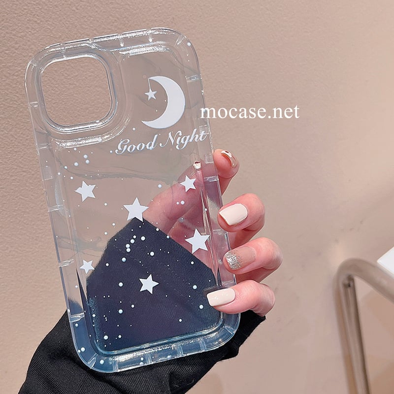 耐衝撃月星柄 iphone14pro/14promaxケース 高透明感 アイフォン 耐衝撃月星柄 iphone14pro/14promaxケース 高透明感 アイフォン