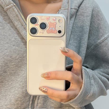 可愛いカメラ保護カバー  iPhone17Pro iPhone17ProMax ガラスレンズフィルム  動物柄 人気 傷から保護 ギフトにおすすめ [M5794]