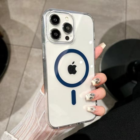 MagSafe iPhone16/16Plusケース 透明 黄ばまない iPhone15Pro/14promax/13カバー  クリアケース シンプル [M4611]