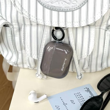 グラデーションカラー Airpods 4ケース 艶感 Airpods3/Pro2ケース airpodsproカバー リング付 おしゃれ シック [M5447]