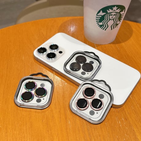 レンズカバーiPhone17/17Proシリーズ 16/16proシリーズ カメラレンズフィルム アイフォン15pro/14/13  新品 シンプル[M4644]